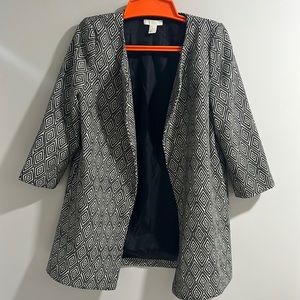 H&M three quarter coat/blazer
